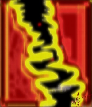 Torn Curtains in The Black Lodge
